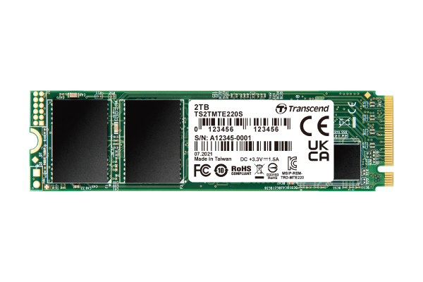 Transcend 220S 256GB NVMe M.2 2280 PCI-Express 3.0 x4 Solid State Drive
