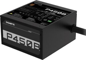 Gigabyte 450W 80 Plus Bronze Non-Modular Black Desktop Power Supply