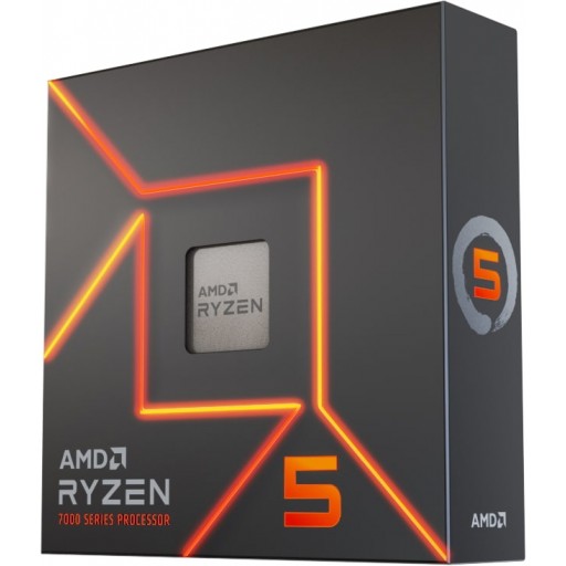 AMD Ryzen 5 7600X 5.30GHz 6-Core Zen 4 Socket AM5 Desktop CPU - Cooler Not Included