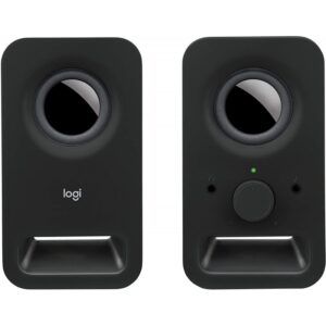 Logitech Multimedia Speakers Z150 with Stereo Sound for Multiple Devices – Black Logitech Multimedia Speakers Z150 with Stereo Sound for Multiple Devices - Black