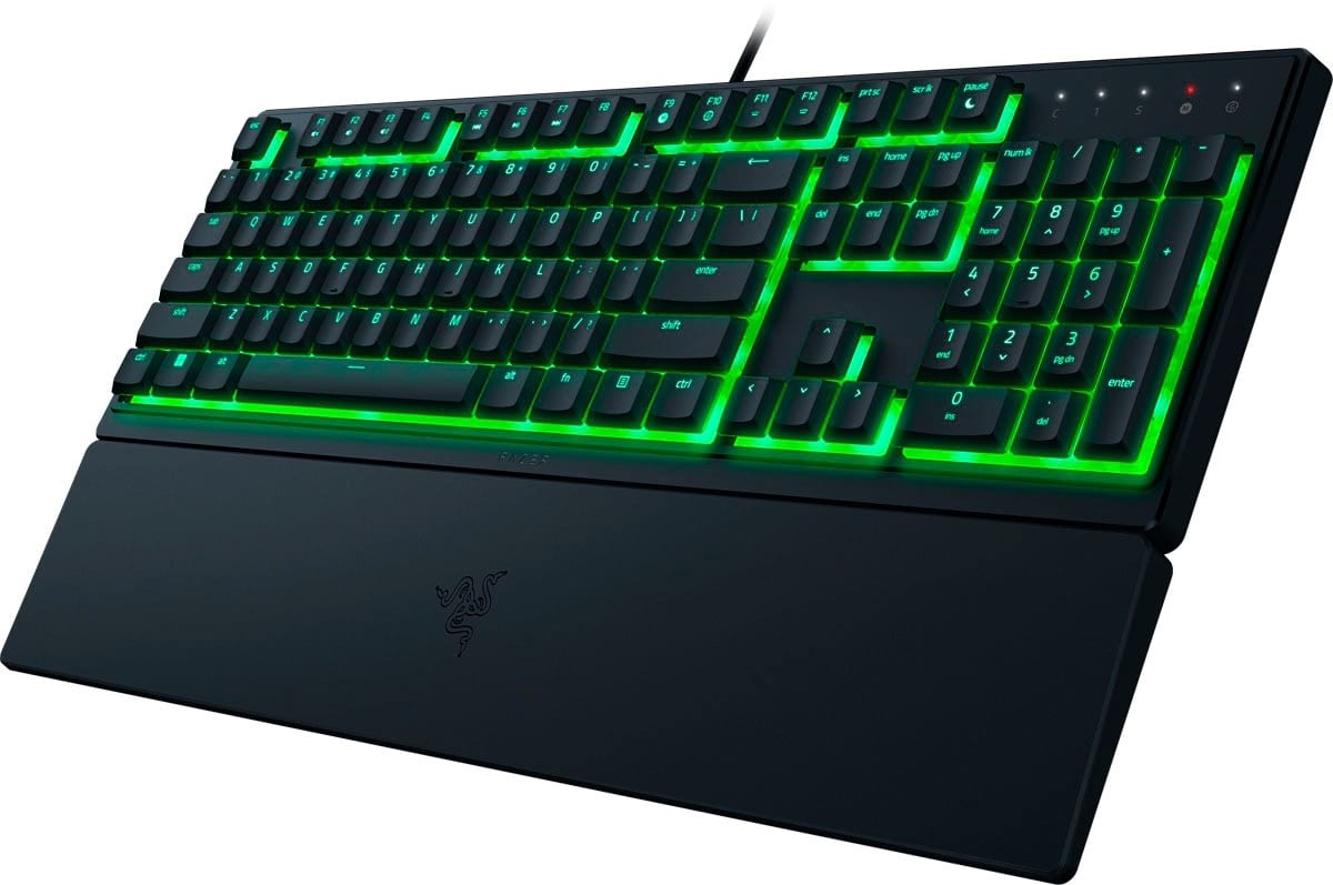 Razer Ornata V3 X Chroma RGB Low Profile Membrane Black Wired Gaming Keyboard