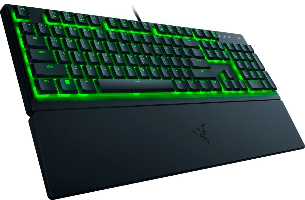 Razer Ornata V3 X Chroma RGB Low Profile Membrane Black Wired Gaming Keyboard