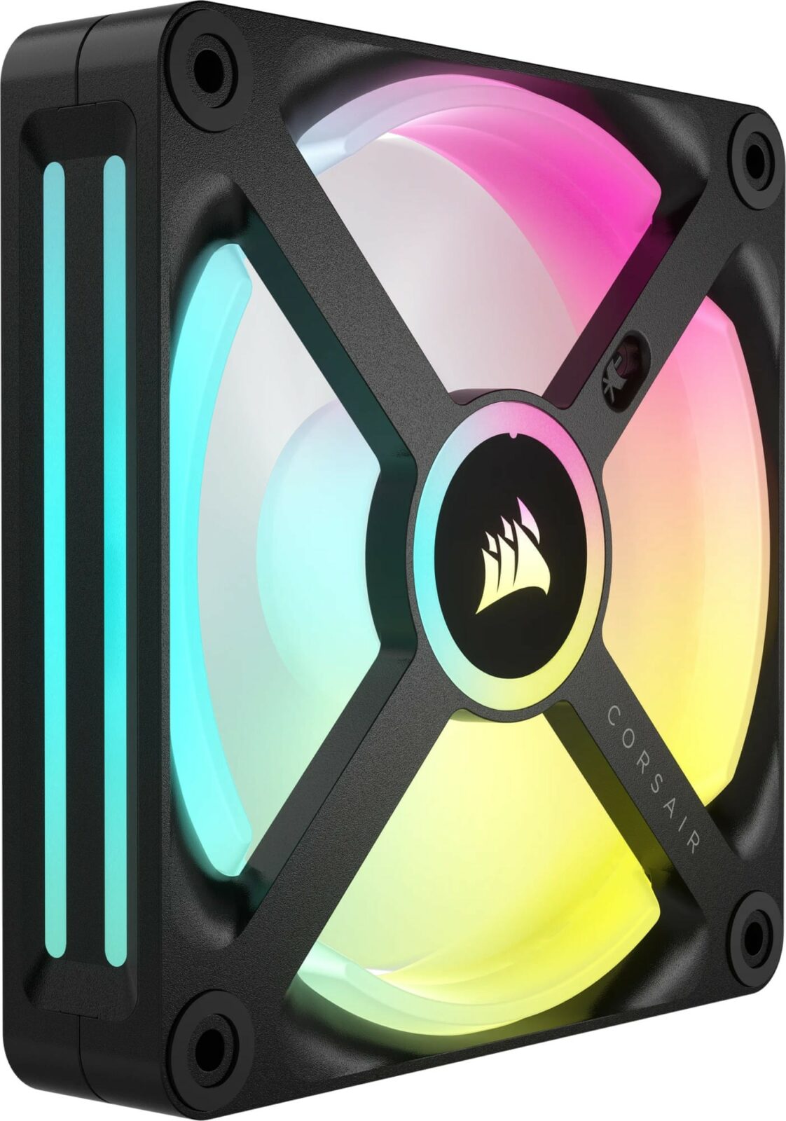 Corsair QX120 iCUE Link 120mm ARGB 120mm PWM 2400 RPM Black Case Fan