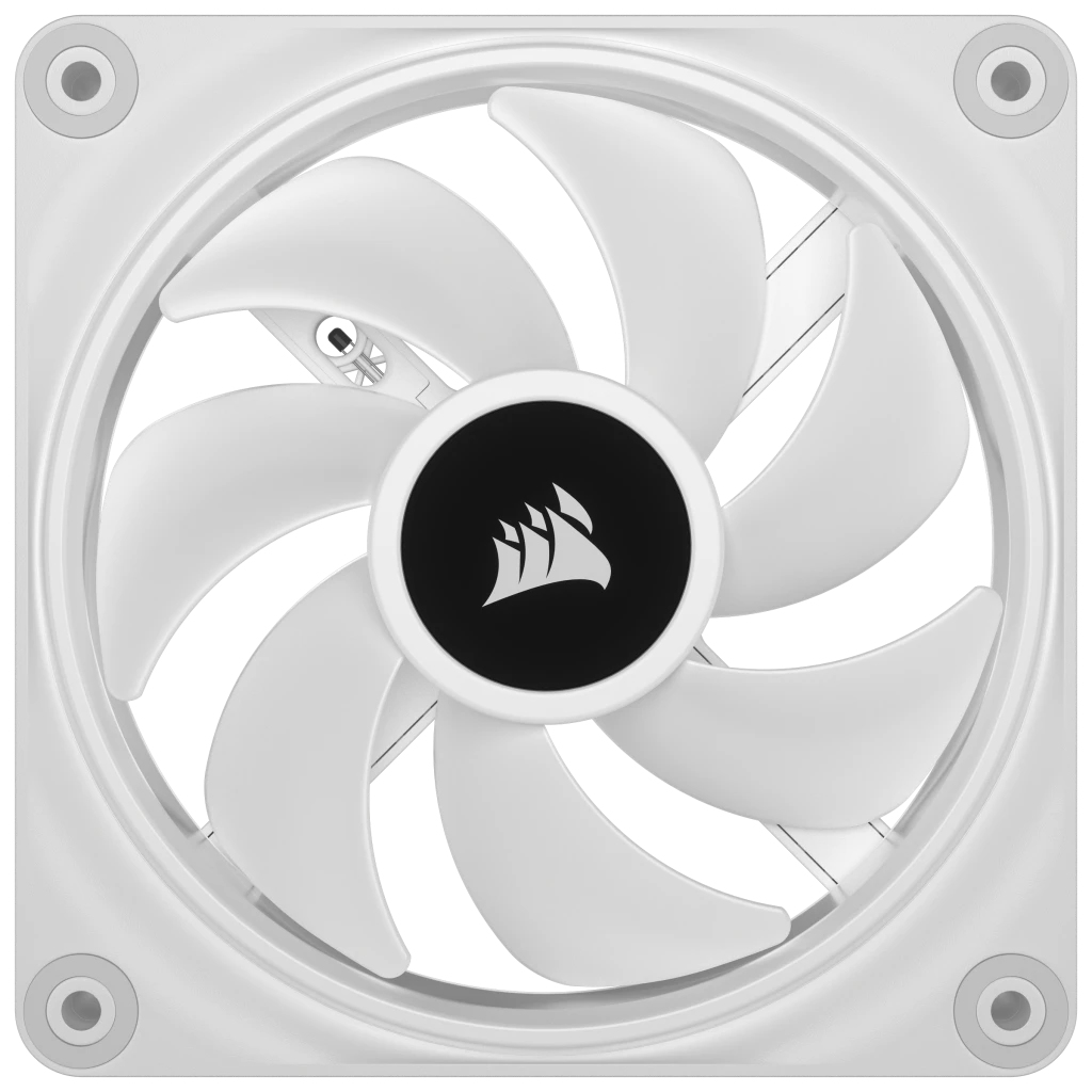 Corsair QX120 iCUE Link 120mm ARGB 120mm PWM 2400 RPM White Case Fan