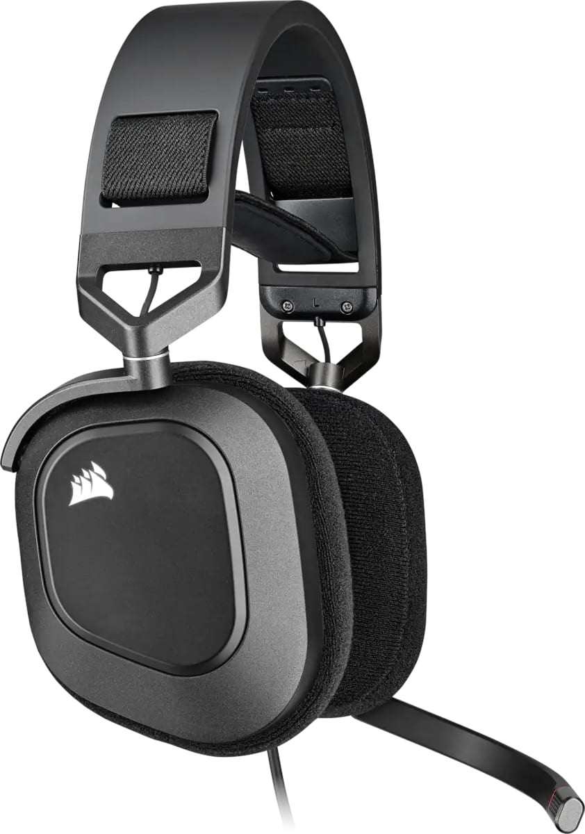 Corsair HS80 RGB Wireless Premium Carbon Black Gaming Headset
