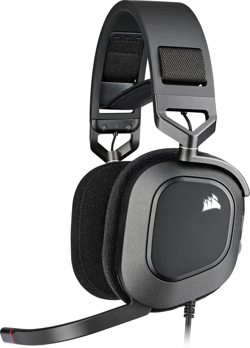 Corsair HS80 RGB Wireless Premium Carbon Black Gaming Headset