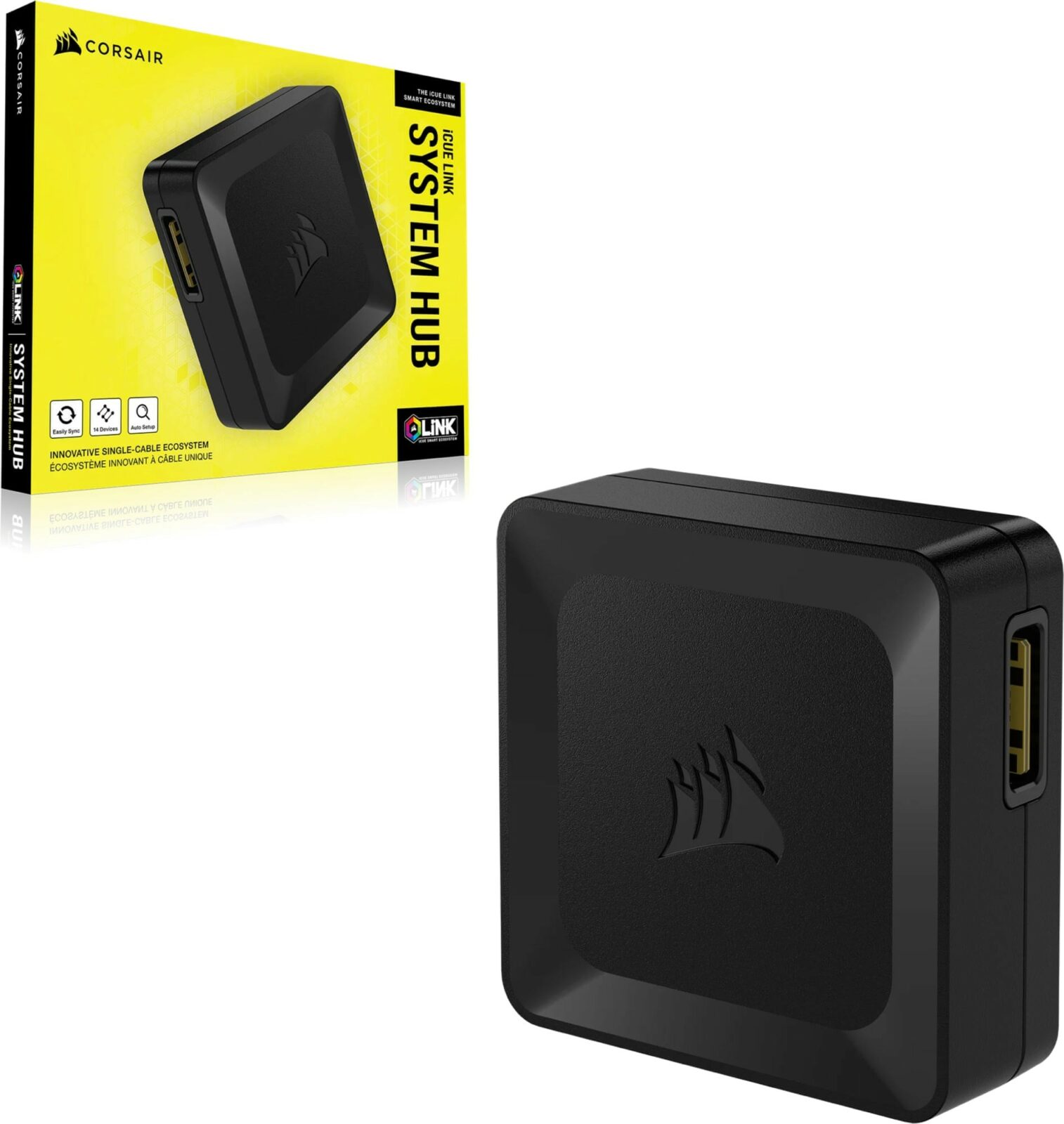 Corsair iCUE LINK System Hub RGB Black Controller