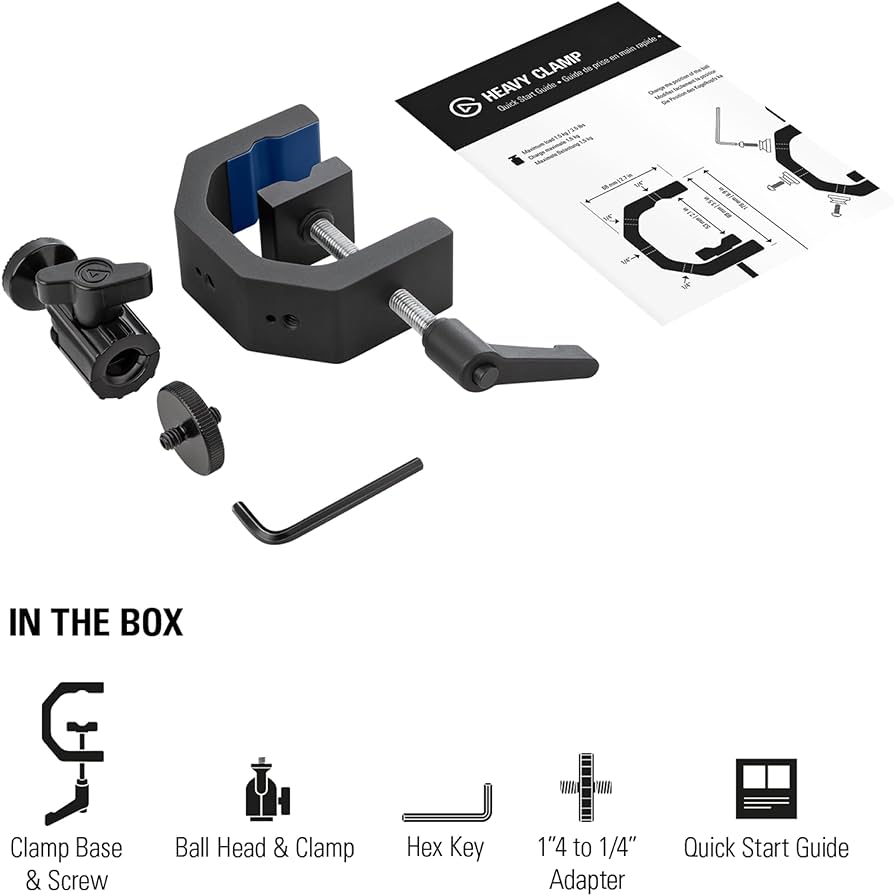 Elgato Heavy Clamp with Ball Head