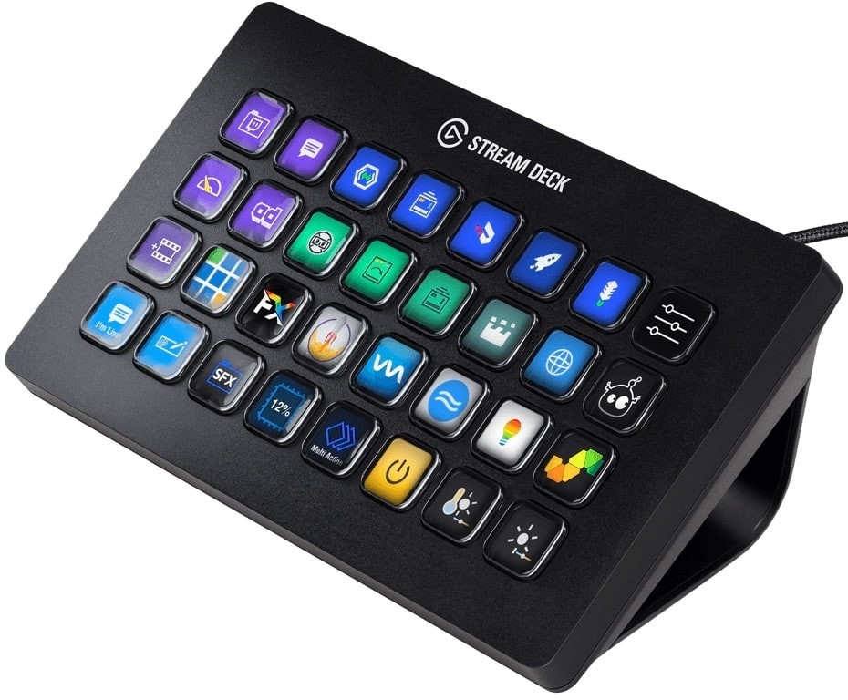 Elgato 10GAT9901 Stream Deck XL 32-Key Live Content Creation Controller