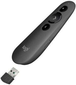 Logitech R500s Laser Pointer Presentation Remote Graphite Logitech R500s Laser Pointer Presentation Remote Graphite