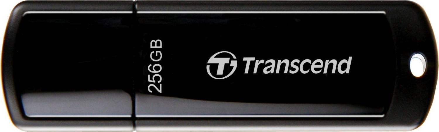 Transcend JetFlash 700 256 GB Black Gen 1 Type-A USB Flash Drive