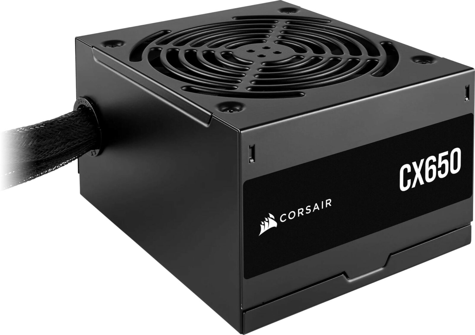Corsair CX650 80 Plus Bronze Non-Modular Black ATX Desktop Power Supply