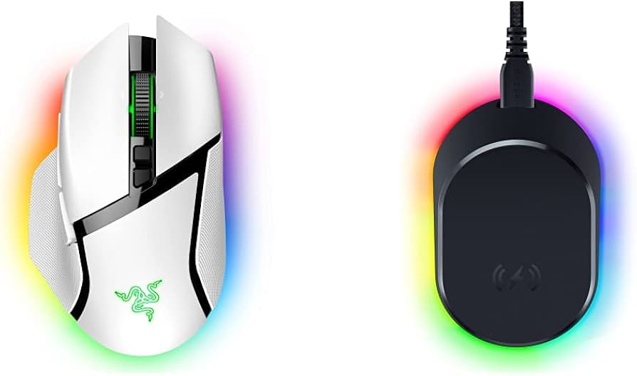 Razer Basilisk V3 Pro Edition Wireless Gaming Mouse - White