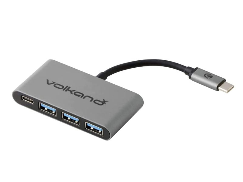 Volkano Core Hub - 5-In-1 Type-C to USB 3.0 Hub