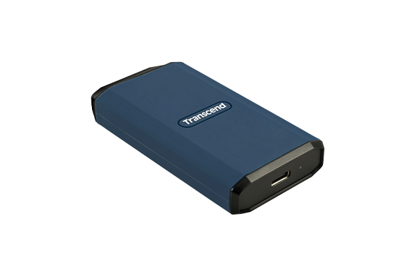 Transcend ESD410C 1TB USB 20Gbps Type-C IPX5 Dark Blue External Solid State Drive