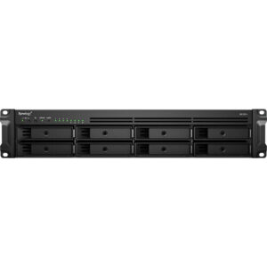 Synology RS1221+ RackStation 8-Bay SATA 3 6.0Gbps AMD Ryzen V1500B 2.2GHz Quad Core 4GB(1x4GB) DDR4 ECC (32GB Max) RAM Rackmount NAS Synology RS1221+ RackStation 8-Bay SATA 3 6.0Gbps AMD Ryzen V1500B 2.2GHz Quad Core 4GB(1x4GB) DDR4 ECC (32GB Max) RAM Rackmount NAS