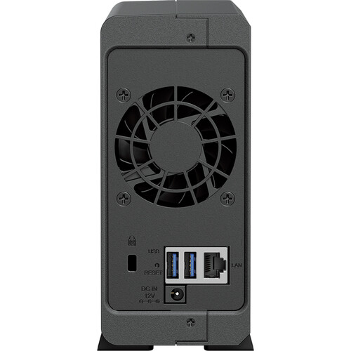 Synology DiskStation DS124 1-Bay SATA III 6.0Gbps Realtek RTD1619B 1.7GHz Quad-Core 1GB DDR4 NAS Enclosure