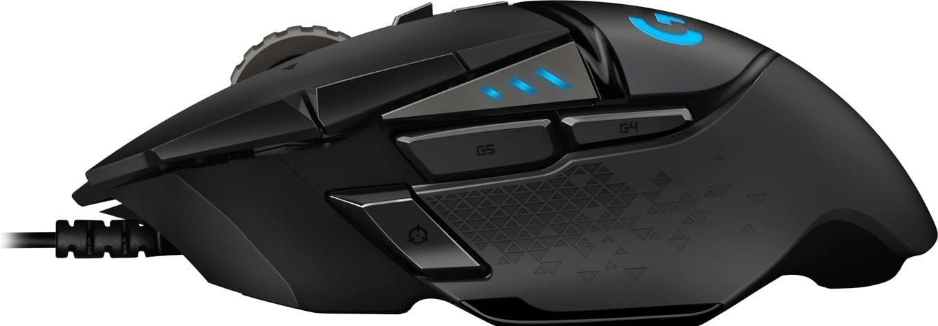 Logitech G502 HERO 25k High Performance Black Wired Gaming Mouse