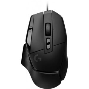 Logitech G502 X 25,600 DPI HERO 25K LIGHTFORCE Opto-Mechanical Black USB Wired Gaming Mouse