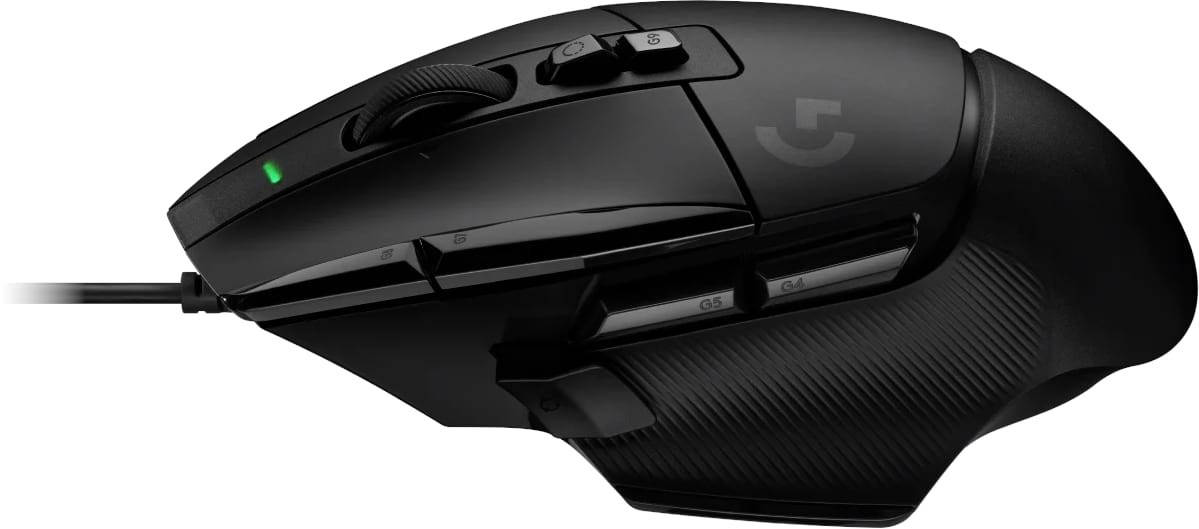 Logitech G502 X 25,600 DPI HERO 25K LIGHTFORCE Opto-Mechanical Black USB Wired Gaming Mouse