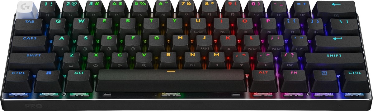 Logitech G PRO X 60 LIGHTSPEED GX Tactile Optical Switch RGB Wireless Gaming Keyboard