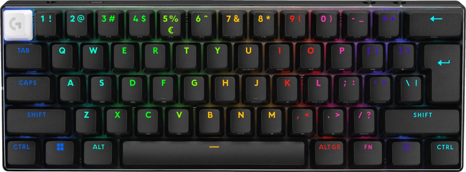 Logitech G PRO X 60 LIGHTSPEED GX Tactile Optical Switch RGB Wireless Gaming Keyboard