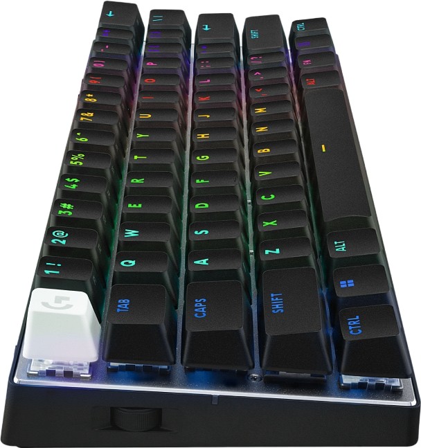 Logitech G PRO X 60 LIGHTSPEED GX Tactile Optical Switch RGB Wireless Gaming Keyboard