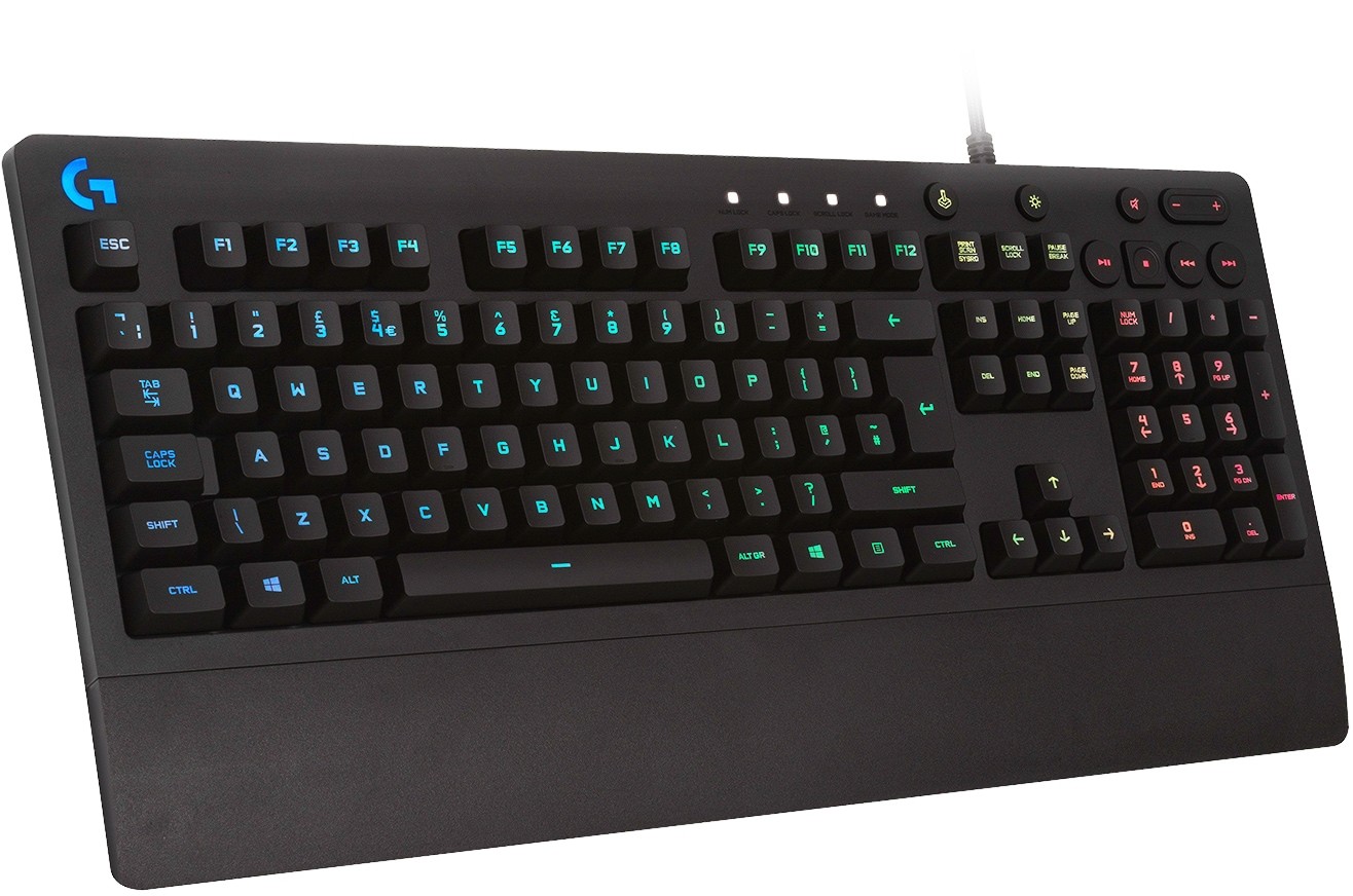 Logitech G213 Prodigy LIGHTSYNC RGB Black Wired Gaming Keyboard