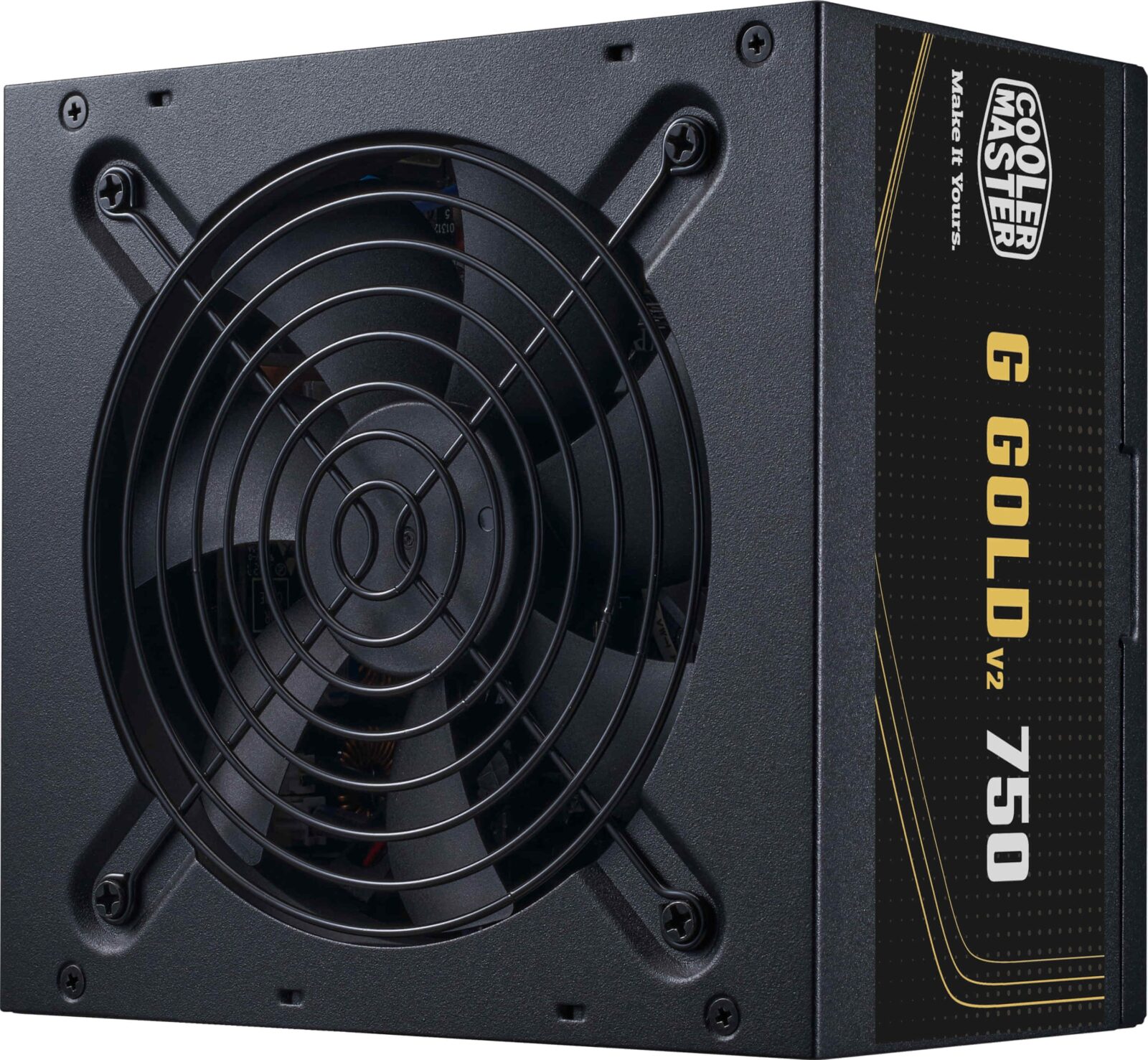 Cooler Master G Gold 750 V2 750W 80 Plus Gold Non-Modular Black Desktop Power Supply