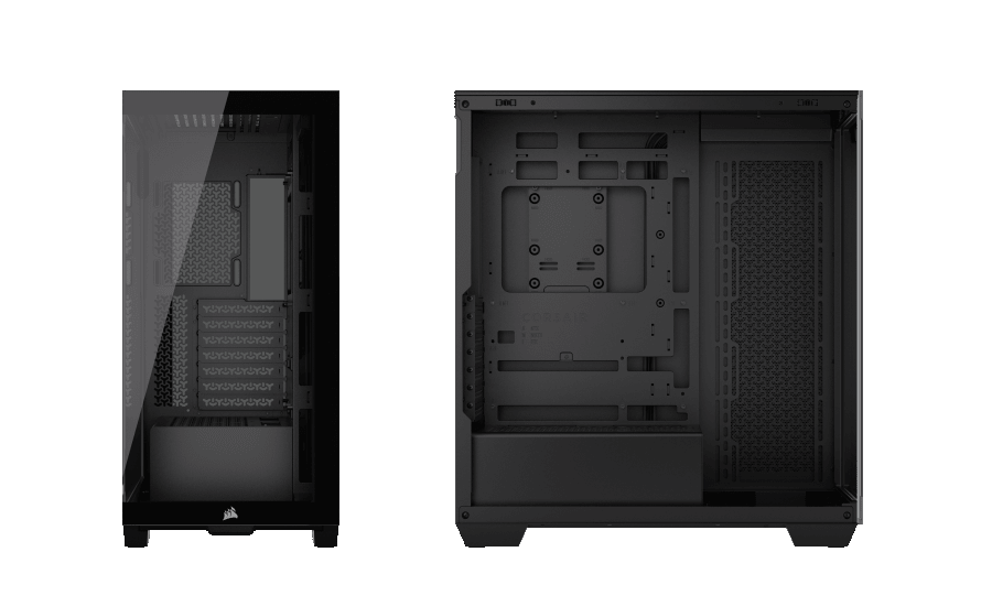 Corsair 3500X Tempered Glass Black ATX Mid Tower Desktop Chassis