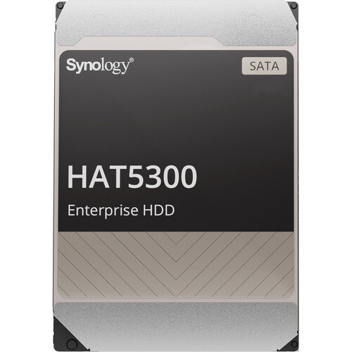 Synology HAT5300-12T Enterprise Series 3.5" 12TB SATA 6Gb/s 256MB Cache 7200RPM CMR Internal NAS Hard Drive