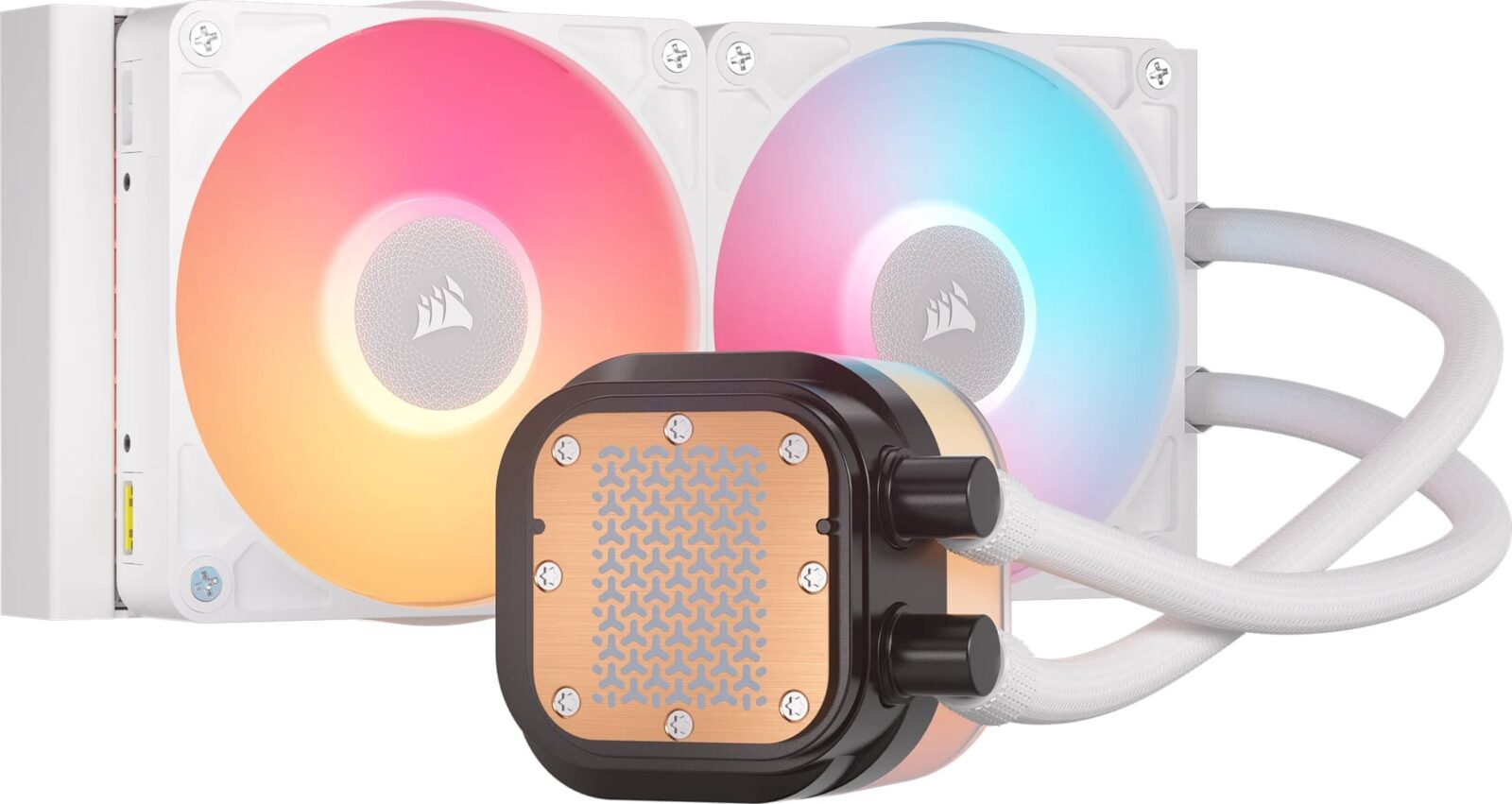 Corsair iCUE LINK TITAN 240 RX LCD 240mm White Liquid CPU Cooler