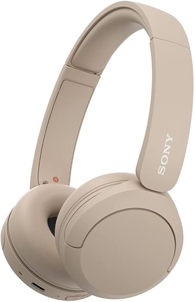 Sony CH510 Wireless Bluetooth On-Ear Headphones - Beige