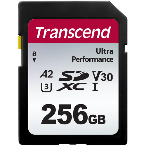 Transcend 256GB 340S UHS-I A2 SDXC SD Card