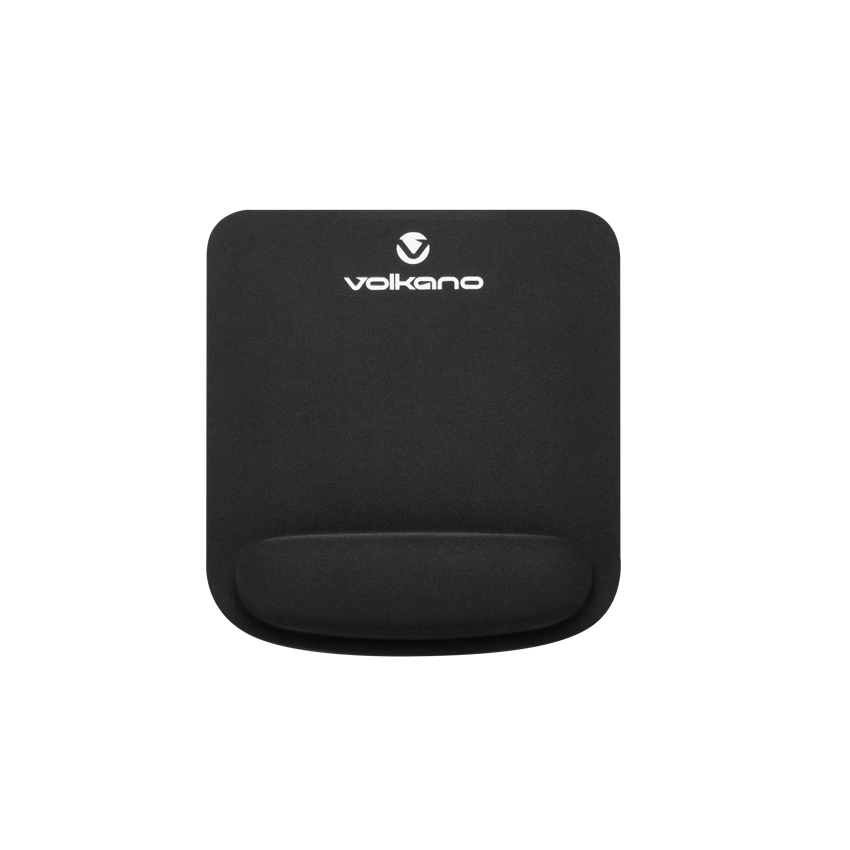 Volkano Rest Series Memory Foam Mousepad – Black