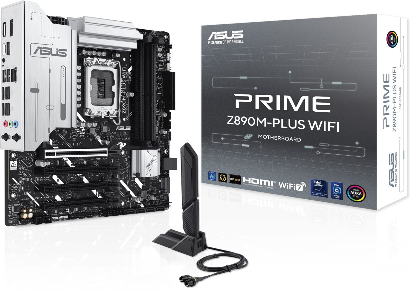 ASUS PRIME Z890-P Intel Z890 Arrow Lake LGA1851 ATX Desktop Motherboard