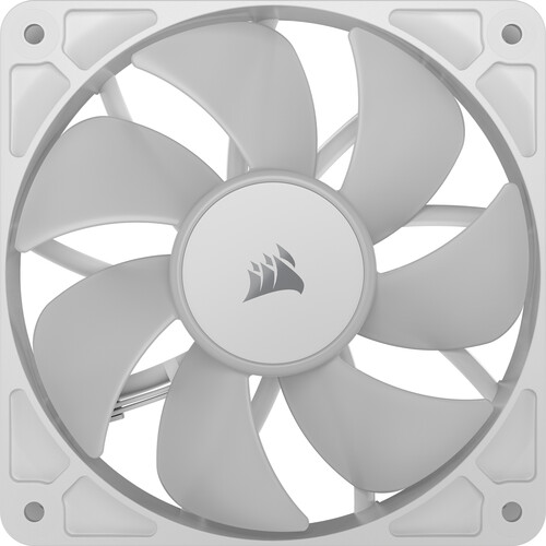 Corsair RS120 ARGB 120mm PWM 2100 RPM White Case Fan - Triple Pack
