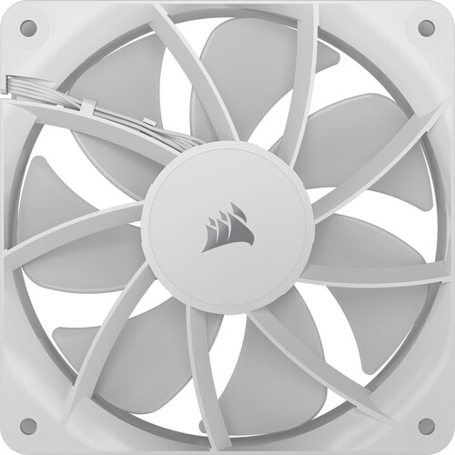 Corsair RS120 ARGB 120mm PWM 2100 RPM White Case Fan - Triple Pack
