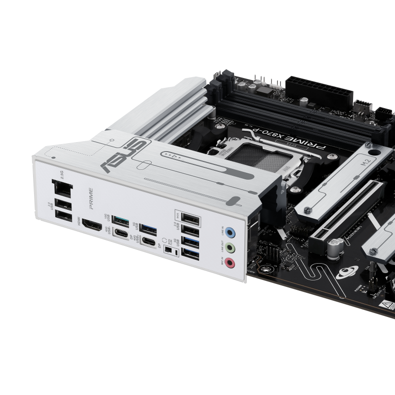 ASUS Prime X870-P AMD X870 Ryzen Socket AM5 ATX Desktop Motherboard