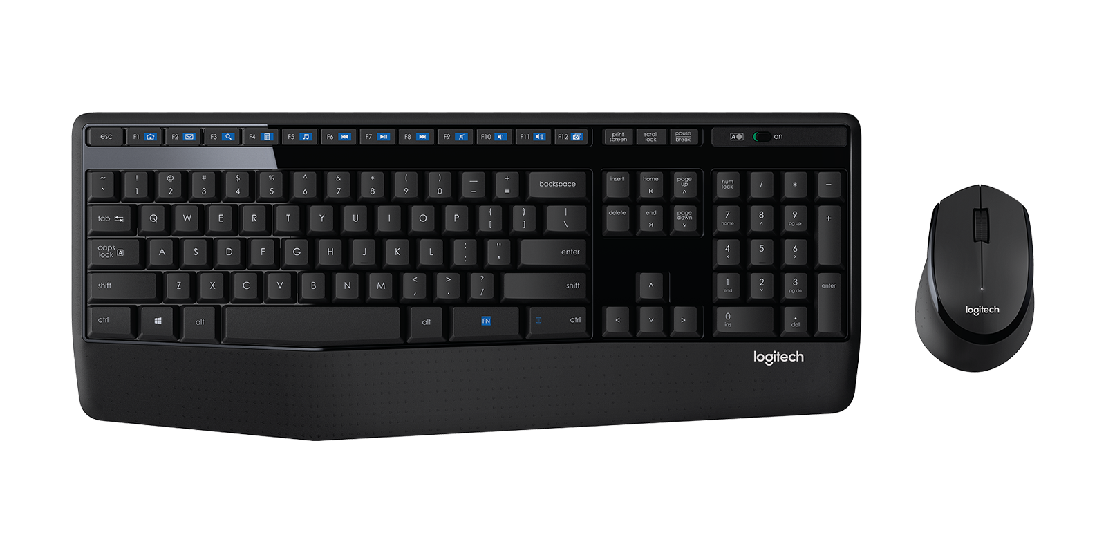 Logitech MK345 Comfort Black Wireless Keyboard & Mouse Combo
