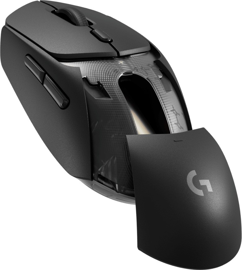 Logitech G309 LIGHTSPEED 25K HERO Optical LIGHTFORCE Opto-Mechanical Black Wireless Gaming Mouse