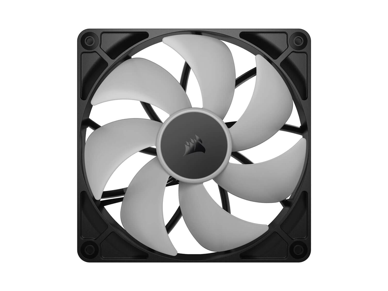 Corsair RS140 ARGB 140mm PWM 1700 RPM Black Case Fan - Single Pack