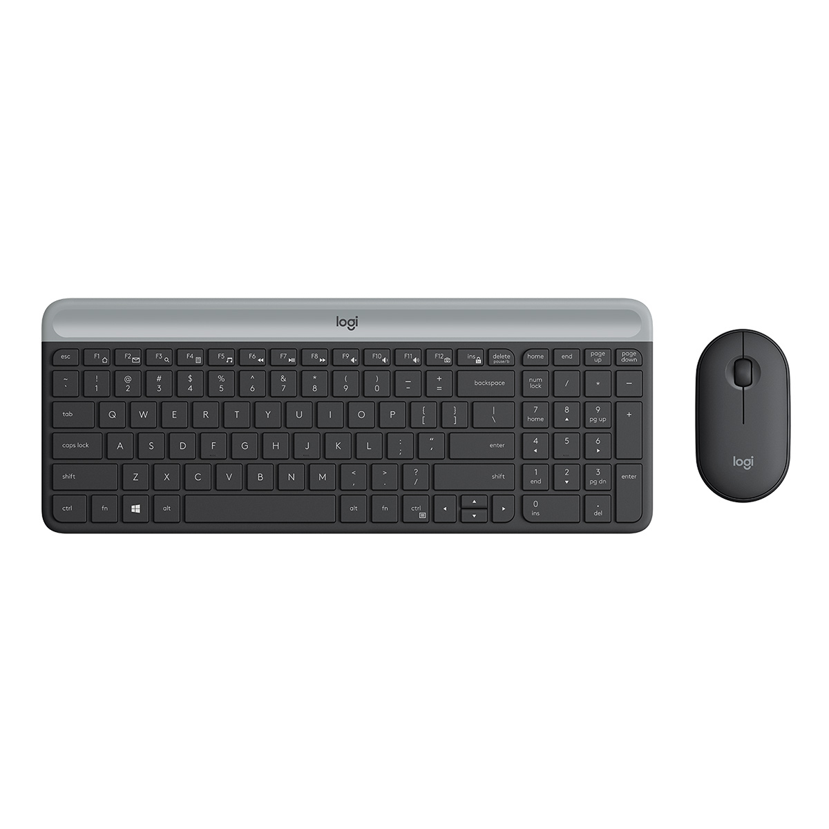 Logitech 920-009204 MK470 Slim Graphite Grey Wireless Keyboard & Mouse Combo