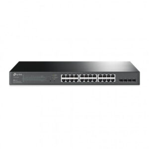 TP-Link JetStream 28-Port Gigabit Smart Switch with 24-Port PoE+