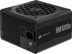 Corsair RM1000e 1000W 80 Plus Gold Fully Modular Black ATX 3.1 Desktop Power Supply Corsair RM1000e 1000W 80 Plus Gold Fully Modular Black ATX 3.1 Desktop Power Supply