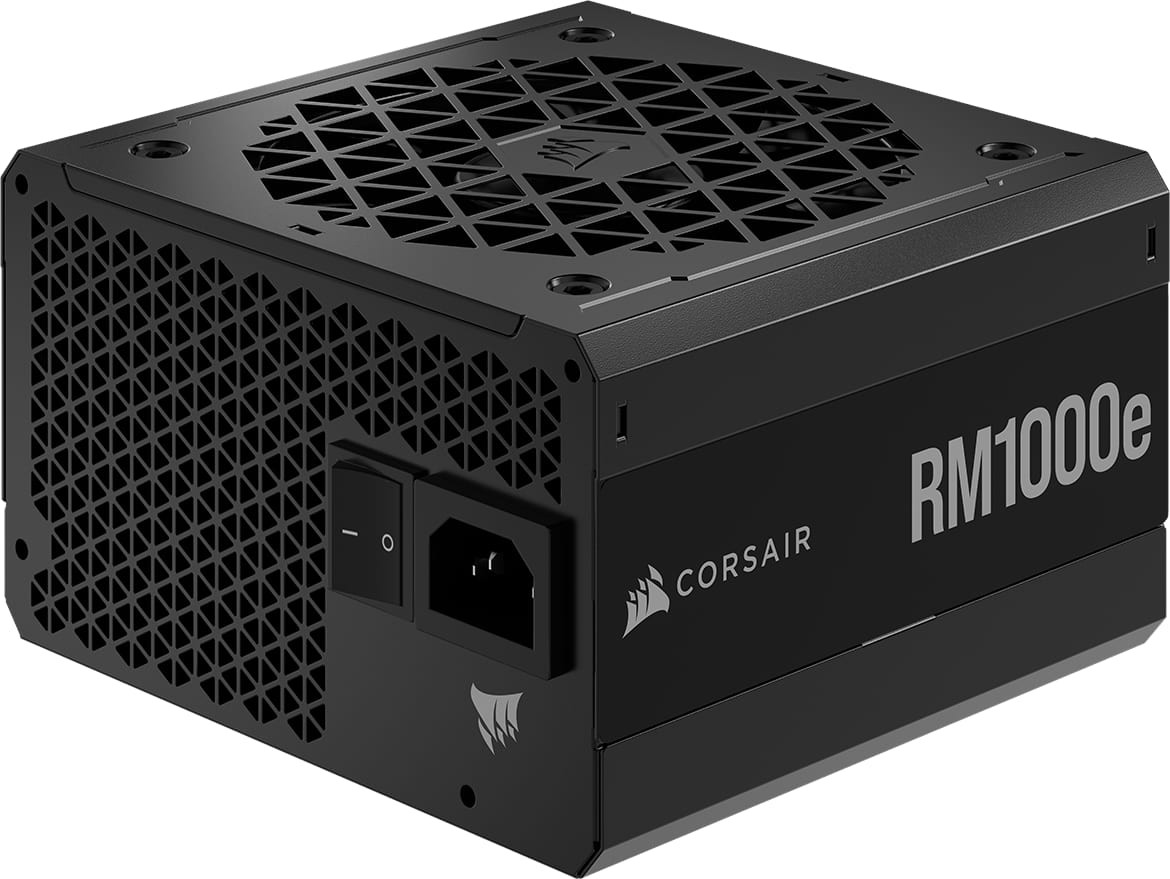 Corsair RM1000e 1000W 80 Plus Gold Fully Modular Black ATX 3.1 Desktop Power Supply