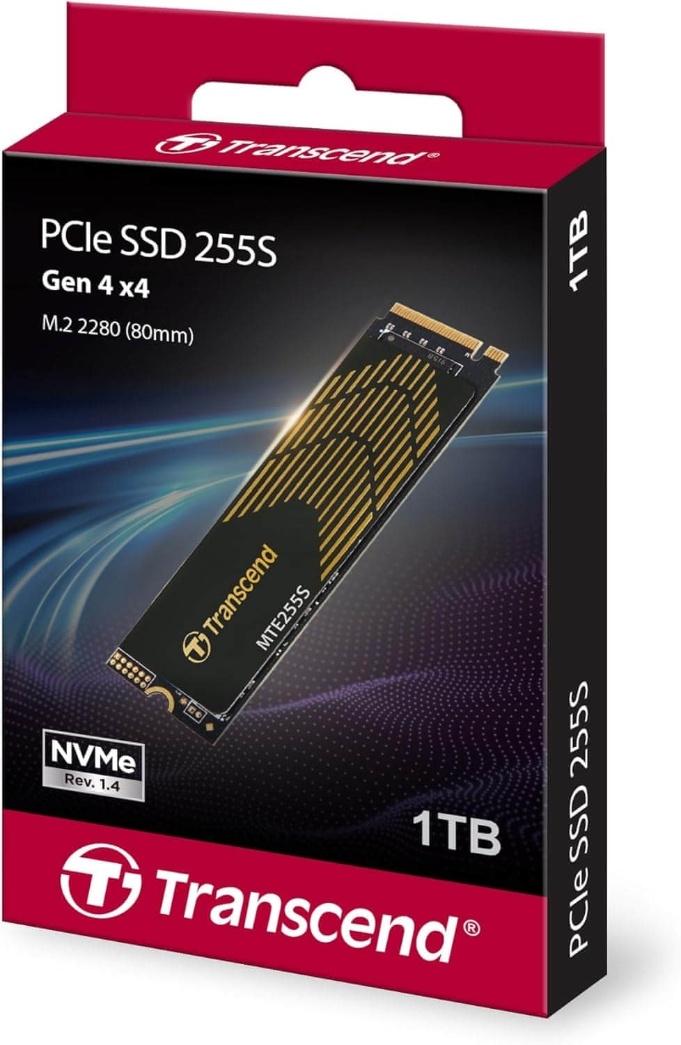 Transcend MTE255S 1TB NVMe M.2 2280 PCI-Express 4.0 x4 Solid State Drive