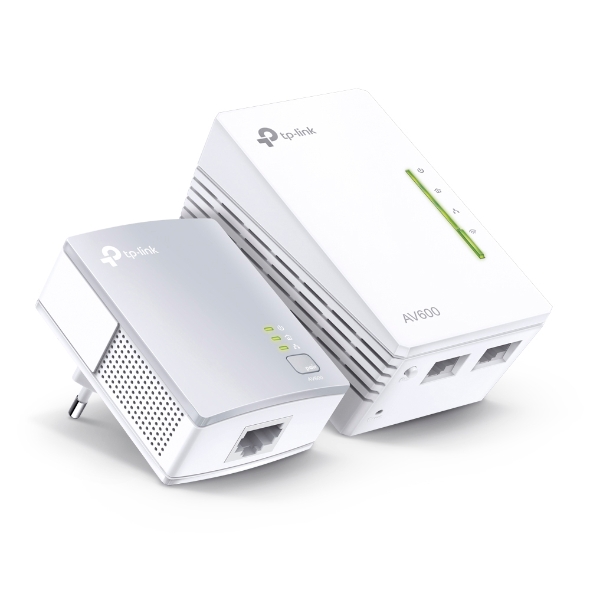 TP-Link TL-WPA4220KIT 300Mbps AV600 Wi-Fi Powerline Extender Starter Kit