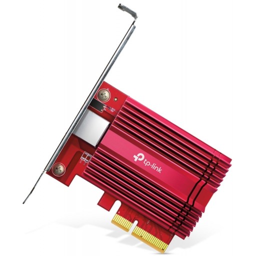 TP-Link TX401 10 Gigabit Ethernet RJ-45 PCIe 3.0 x4 Low Profile Network Adapter