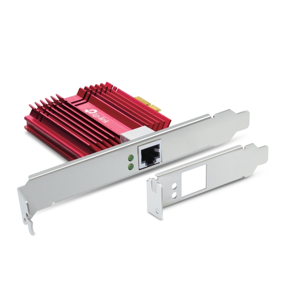 TP-Link TX401 10 Gigabit Ethernet RJ-45 PCIe 3.0 x4 Low Profile Network Adapter